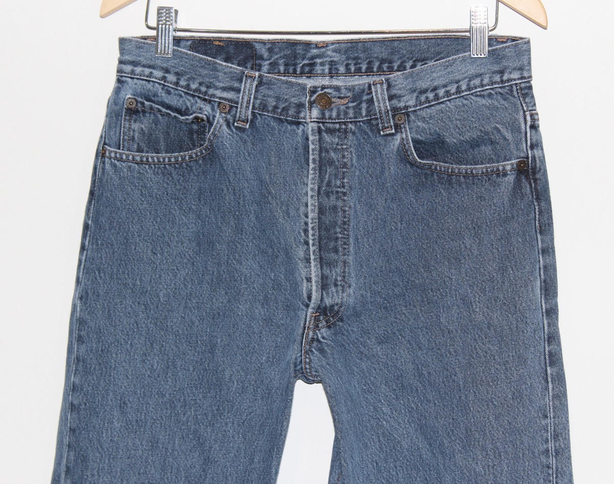 Levi's 501 Vintage Made In USA 90s Blue Jeans Denim Men's 32
