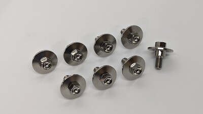 Suzuki GSXR1100 750 Slabside Slingshot Titanium cam rocker cover bolts Ti Hex