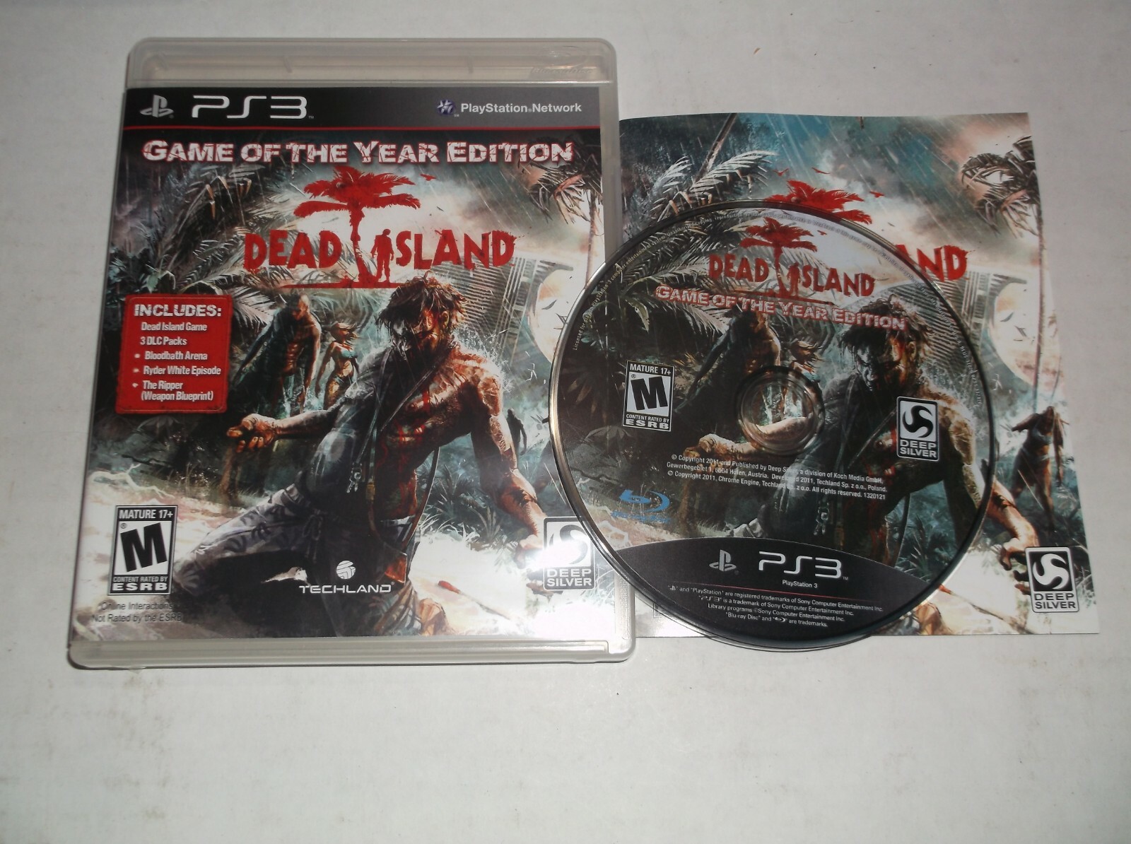 DEAD ISLAND GAME of the Year Edition PS3 PAL FR Sony PlayStation 3 EUR 9,95 - FR
