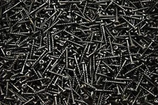 (1000) Square Drive Pan Head 6 x 1-1/4 Coarse Face Framing Type 17 Wood Screws