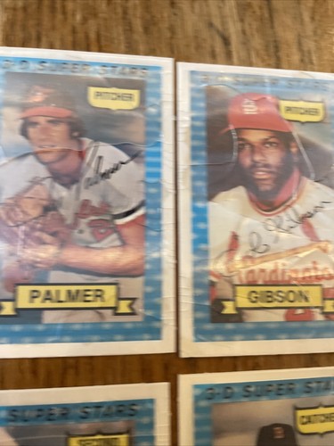 1974 Kellogg's 3-D Baseball Card Lot (Low  Grade) CRACKS 7 HOF CARDS Fisk Gibson - Picture 3 of 17