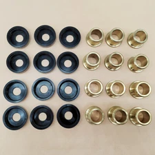 12PCS A-Arm Bushings & Dust Cover Caps Kit for Yamaha YFZ450 YFZ450R YFZ450X