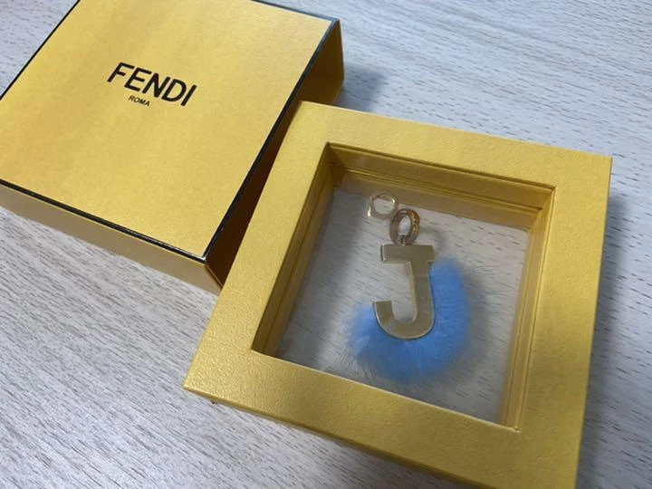 Fendi alphabet outlet charm