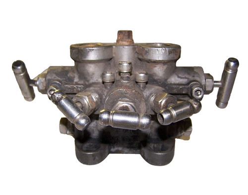 D/A MFG 5 VALVE STAINLESS STEEL 316 MANIFOLD 6000 PSI MAX GP5TC-T-SS