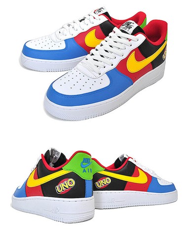 Nike Air Force 1 Low x UNO White/Yellow/University Red DC8887-100 Size  US7-10 | eBay