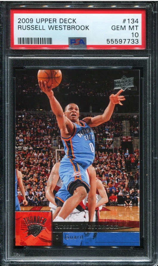 Russell Westbrook Auto NBA カード Russell Westbrook Auto NBA カード 2010-11 Playoff National