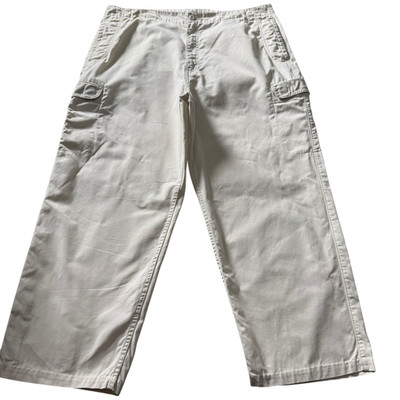 Vintage 1999 Levi s Dry Goods White Painter Carpenter Pants 40x30 Baggy Wide Leg