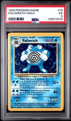 Poliwrath 13/102 Base Set Holo Rare