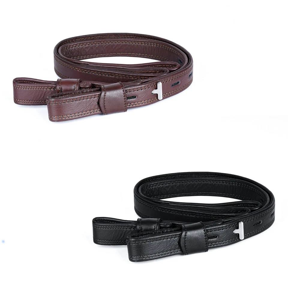 GALLOP SHOP UK GALLOP SHOP Premium Leder Steigbügelriemen, enger Kontakt doppelt vernäht