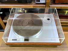 LUXMAN PD131 Turntable w/ TB-SA Arm Base Manual Dust Cover Mat Maintained Japan