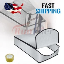 Attic Stair Insulation Cover-25"x54"x11"Draft Stopper with Zipper Access
