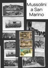 Lotto 12 Cartoline visita Mussolini a San Marino (anni 30) - Non Viaggiate -