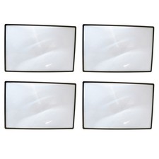 4PCS Reading Loupe Magnifying Glass Book Page Magnifier Lens 3 Magnification NEW