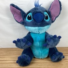 Disney Store Authentic Lilo  Stitch Soft Blue Stuffed Plush Toy 14  