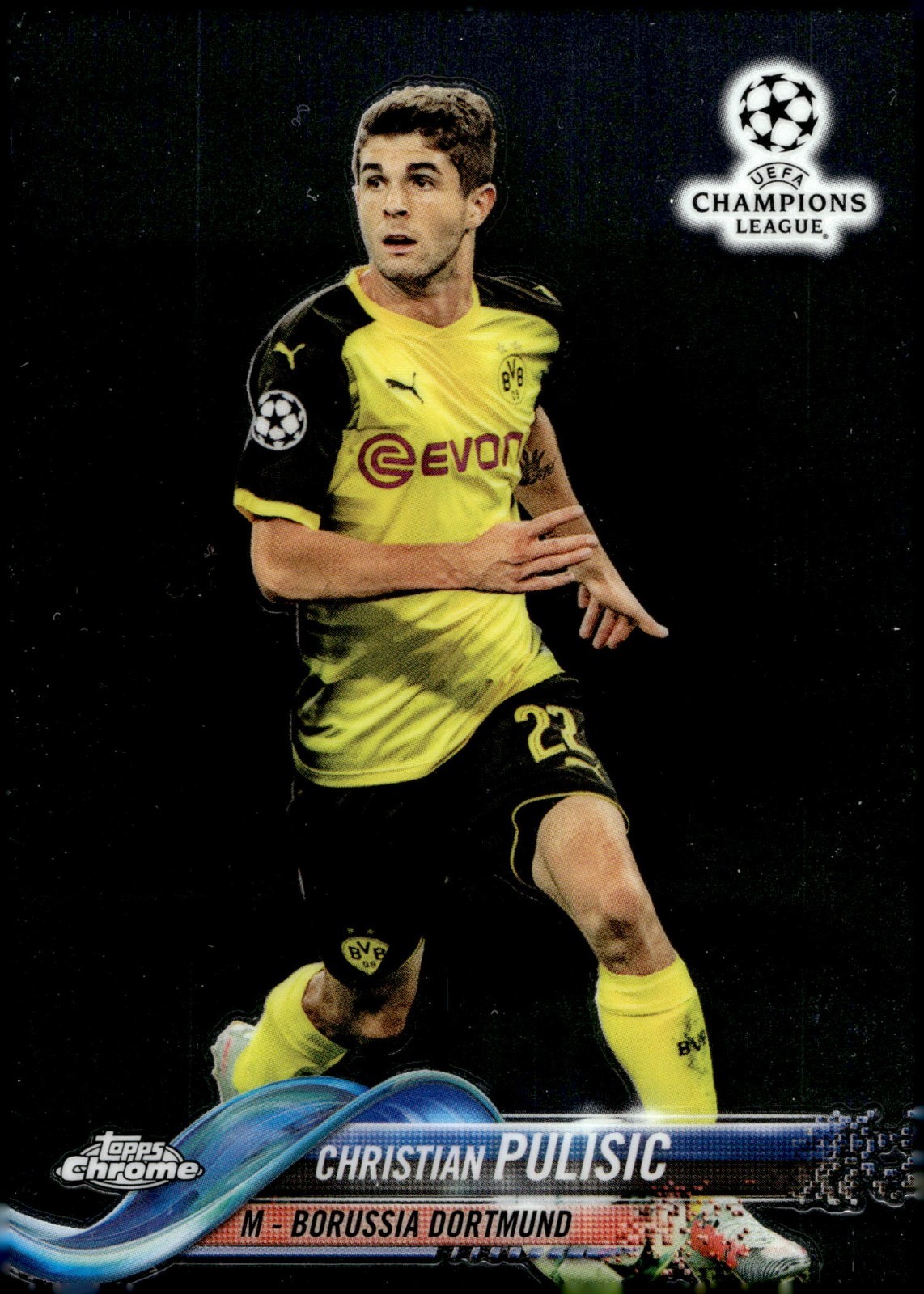 2017-18 Topps Chrome UEFA Champions League #25 Christian Pulisic