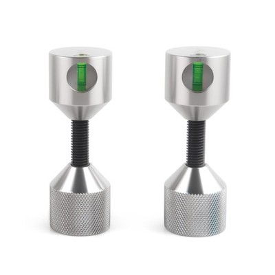 2PCS 1-5/8'' Flange Alignment Pins Double Hole w/ Level Stainless Steel