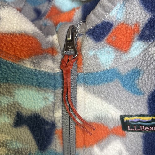Chaqueta polar con cremallera LL Bean para niños pequeños talla 2T - Imagen 13 de 13