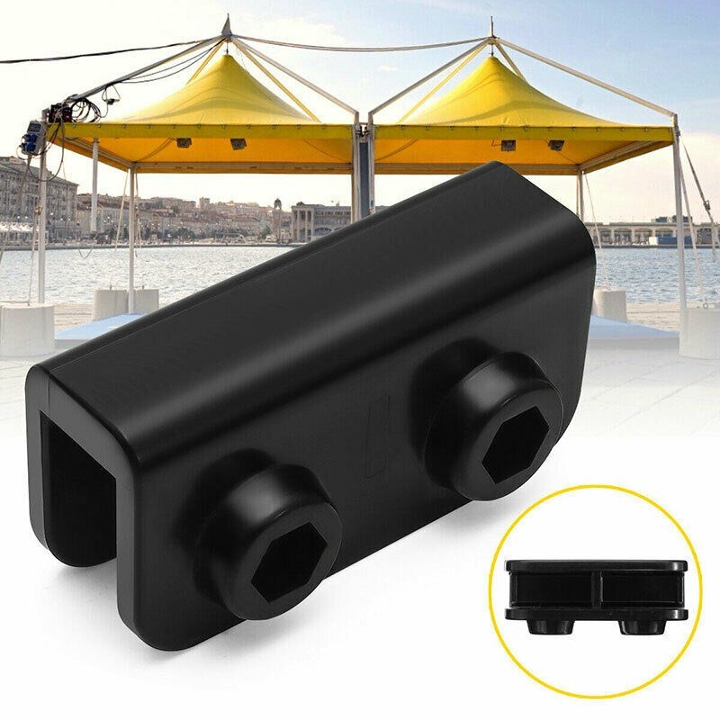 1-4x Gazebo Pop-up Ricambio Staffa Rettangolare Tenda Adattatore Ricambi Kit