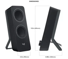 Logitech Z207 2.0 Bluetooth Computer Speakers  - Black