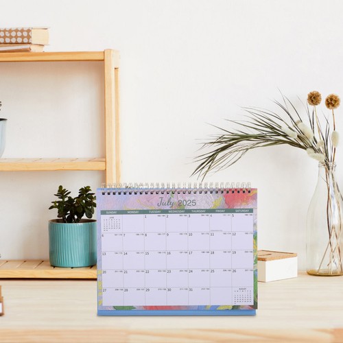 Desktop-Kalender Büro Minikalender Für Den Schreibtisch Klappkalender - Bild 7 von 12