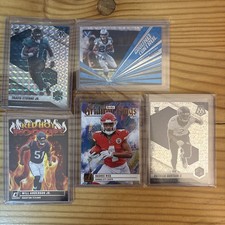 Rookie Star Lot! Christian McCaffrey, Travis Etienne, etc  Lot of 5 cards