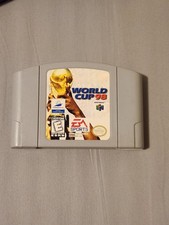 World Cup 98 Soccer (Nintendo 64, 1998 N64) Game Only - Authentic - 