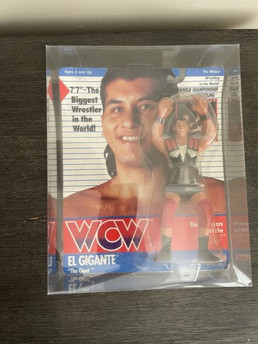 El Gigante WCW Galoob MOC UK Exclusive Series 2 Fi...