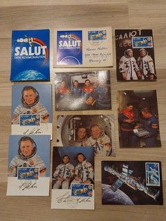 Sigmund Jähn DDR Ansichtskarten 10 Belege Sammeln