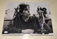 Tim Burton Signed 11x14 Photo Nigtmare Before Christmas JSA