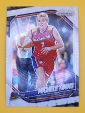 2025 Panini WNBA Prizm Michele Timms #133 White Seismic Mercury