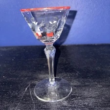 Vintage Libbey Pickwick Merry Maker Cocktail Glass | 1950s Barware | Mid Century