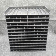 LOT OF 13 Crafters Companion Spectrum Noir Marker Storage Trays Black NO MARKERS