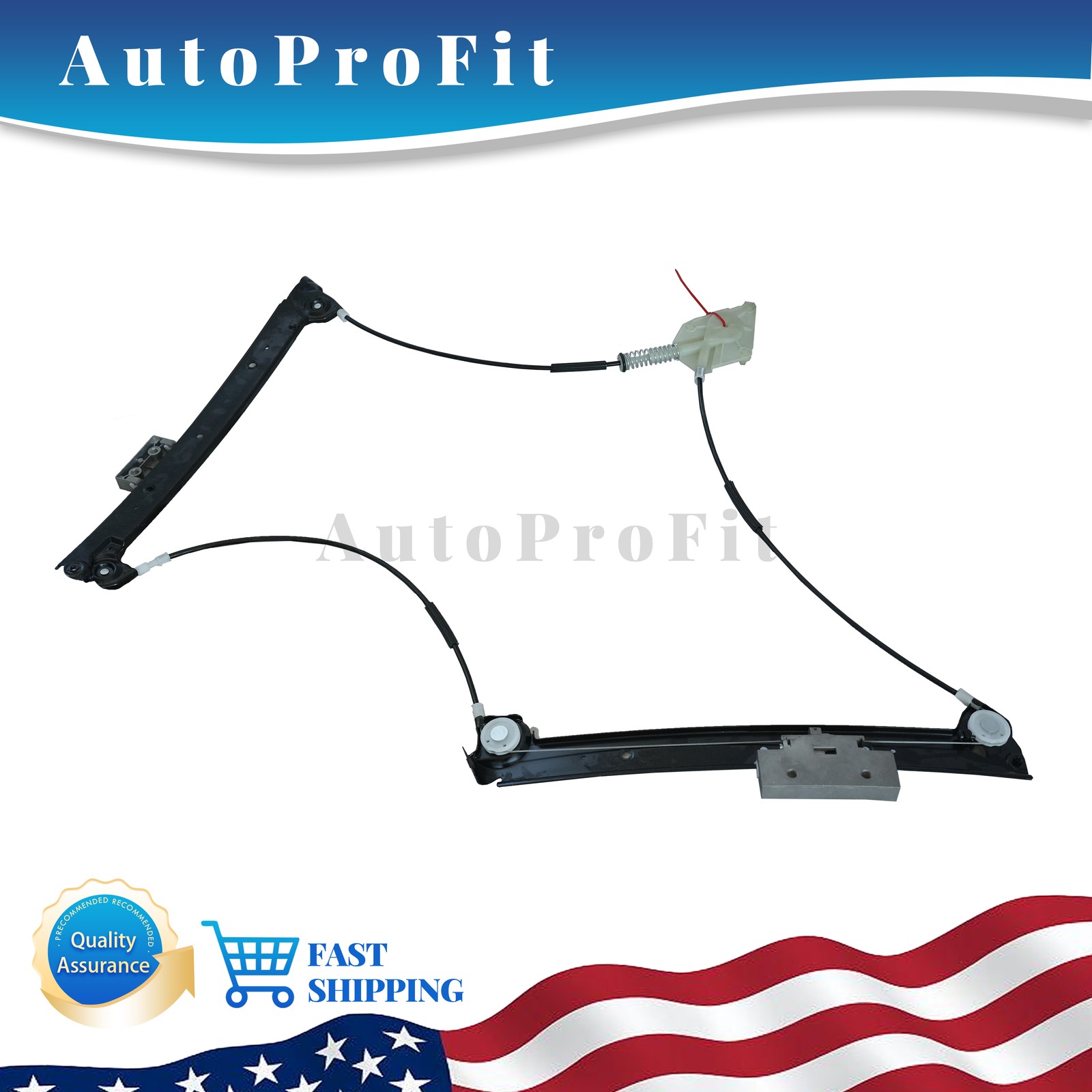 Front Left Window Regulator For 04-18 Bentley Continental GT Coupe 3W0837401J US
