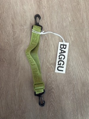 Green Baggu Japan Exclusive Reusable Bag Strap Nylon Clip Brand New