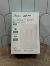 TP-Link Kasa Smart Fan Control Light Dimmer KS240 Apple HomeKit Alexa Google