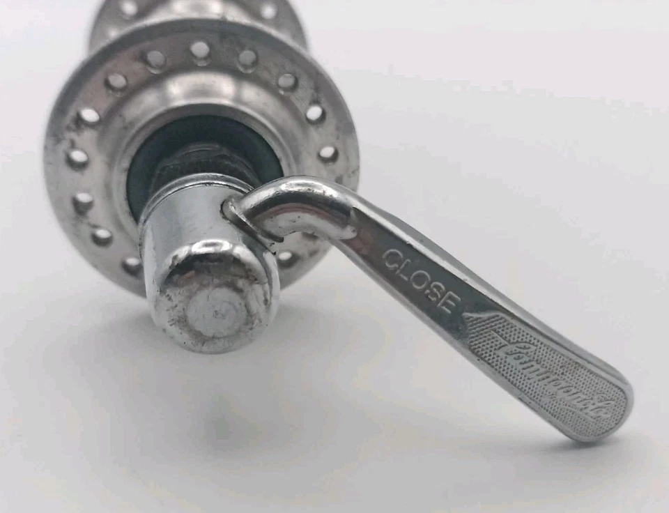 Moyeu Avant Campagnolo Veloce HB-00VL Vélo Vintage Front Hub Italie  - Photo 4/4