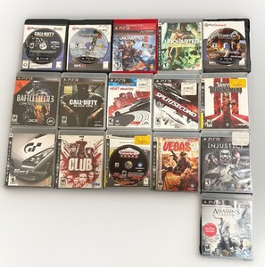 Lot De 8 Jeux PlayStation 3 En Loose - Très Bon état, Origine France