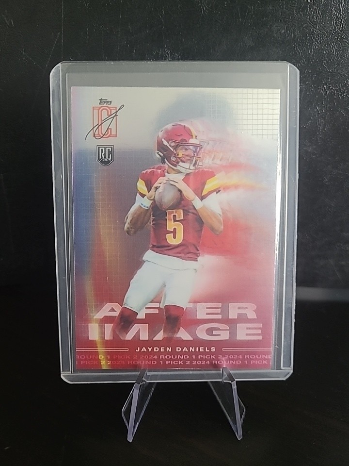 Jayden Daniels After Image Rookie 2024 Topps Signature Class #AI-7
