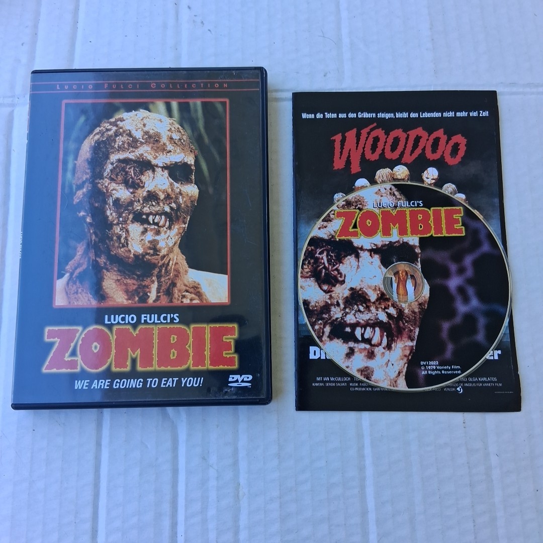 Lucio Fulci's 1979 Zombie (DVD, 2002) Widescreen Comes With