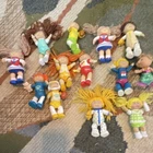 Cabbage Patch Kids Mini Figures Lot of 13, 3in, Blonde Brown Orange Hair, Blue …