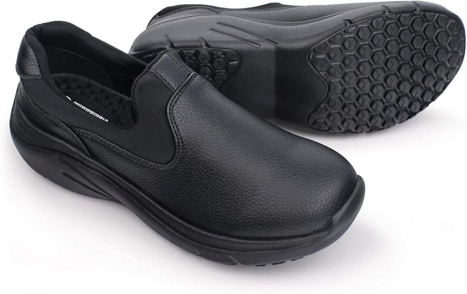 Zuecos Sanitario Cerrado Zapatos Trabajo Mujer Zócalo Zuecos Negro 38eu Hawkwell