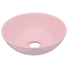 Bathroom Sink Ceramic Round Luxury Vanity Vessel Sink Multi Colours vidaXL