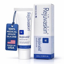 Rejuvaskin RejuvaSil Silicone Scar Gel 0.33 oz Treatment for Scars Keloids