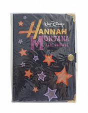 Disney Hannah Montana The Movie Denim Notebook Diary Miley Cyrus NEW Sealed 2009