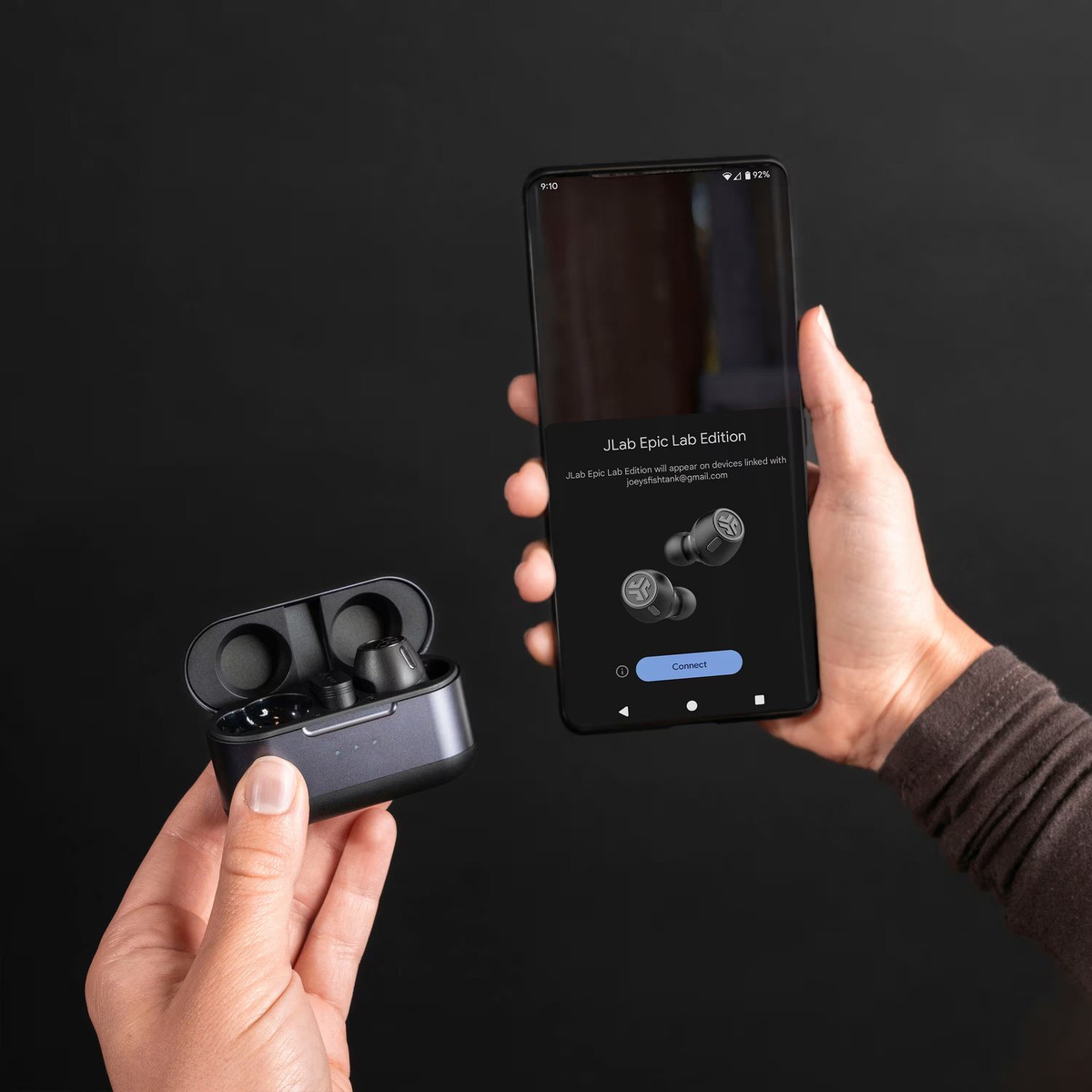 JLab - Epic Lab Edition True Wireless Earbuds - Black | eBay
