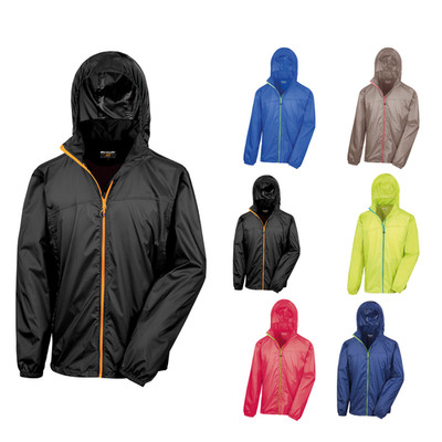 Result Urban Outdoor HDi Quest leichte verstaubare Jacke - moderne Passform
