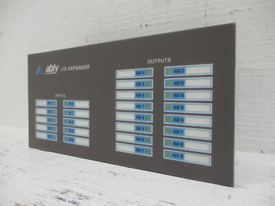 Ably 134400C0 I/O Expander Power Display & Backplane Board Card 605000L0 PCB