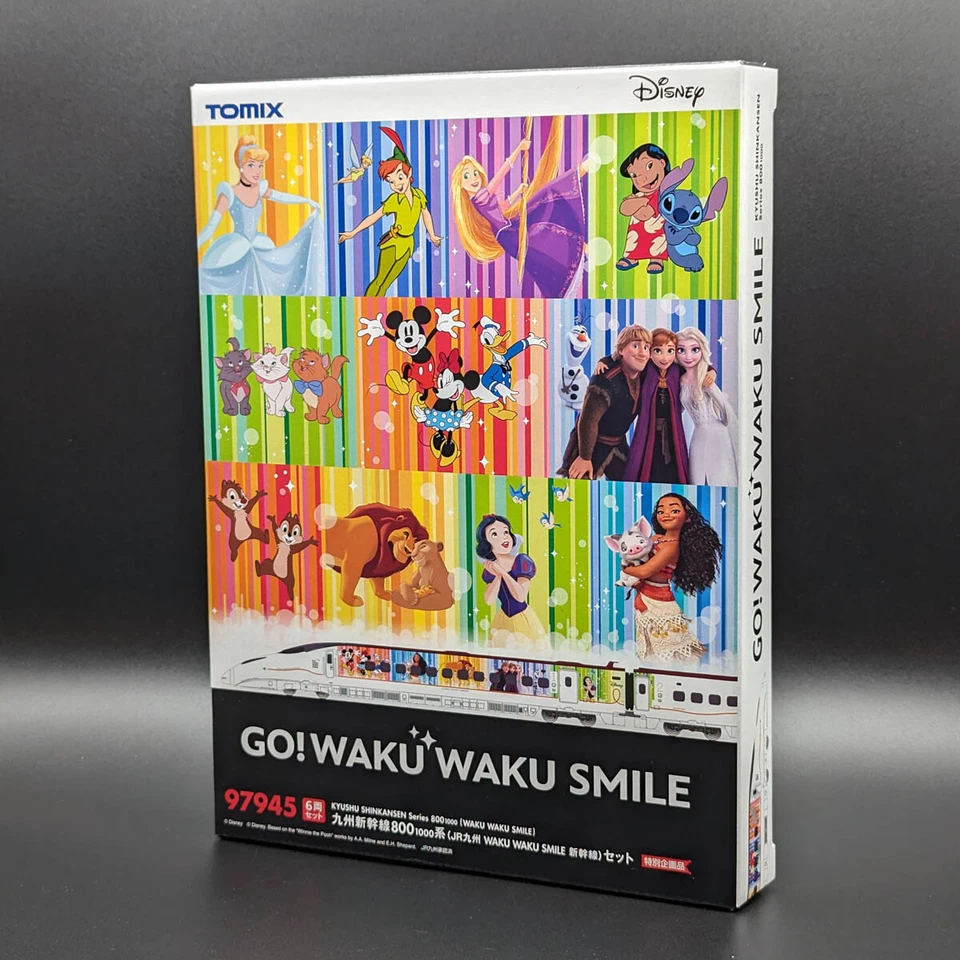 Tomix 97945 - 800 Series Shinkansen 'Go! Waku Waku SMILE' (6-Car Set) - Spur N