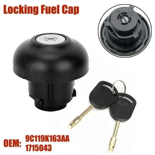 Tapas y componentes tapones para depósito de combustible de combustible negros para coches