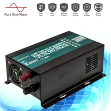 300W Car Power Inverter 36V DC to 120/220V AC Pure Sine Wave Inverter Home Solar